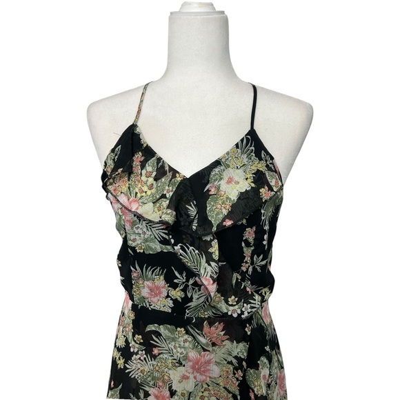 Almost Famous Black Floral Dress - Medium - Picture 2 of 12